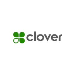 Clover logo — POS system supported by TRIS restaurant accounting and reporting