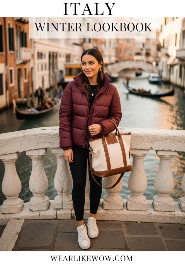 What to Wear in Italy for Women in Winter 2025: Winter Outfit to Wear in Italy 9 Image fx 2