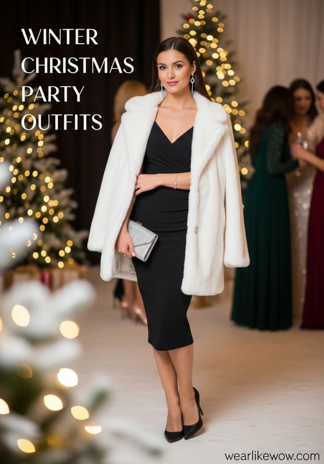 What to Wear for a Holiday Party: 62 Winter Christmas Party Outfits for Women 13 Image fx 48 1
