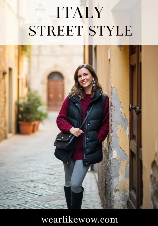What to Wear in Italy for Women in Winter 2025: Winter Outfit to Wear in Italy 14 Image fx 7