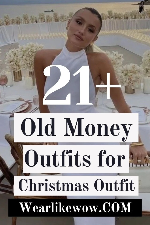 Old Money Outfits for Christmas Party 6
