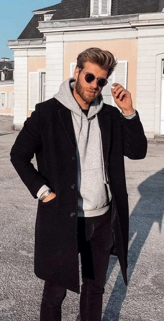 25 Best Black Colour Outfits for Men: How to Style Black Color Outfit for Men 28 black outfit for men 11