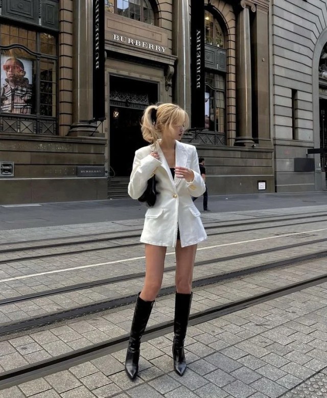 what dress wear with blazer 12