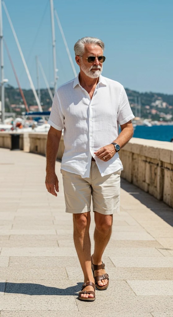 How to Style Casual Outfits for Men Over 50: 21 Best Casual Fashion for Over 50 21 men casual outfit for over 50 20