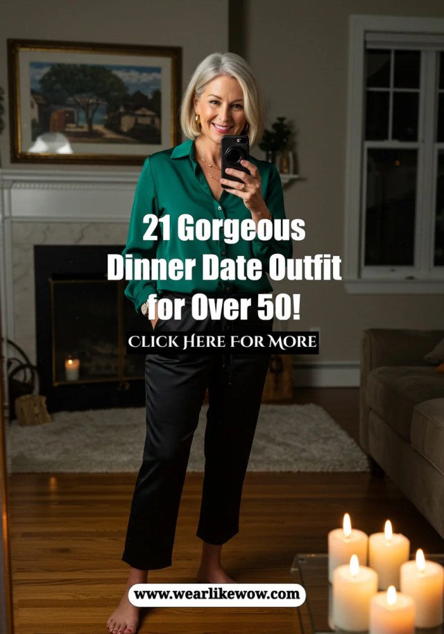 dinner date Outfit for over 50 11