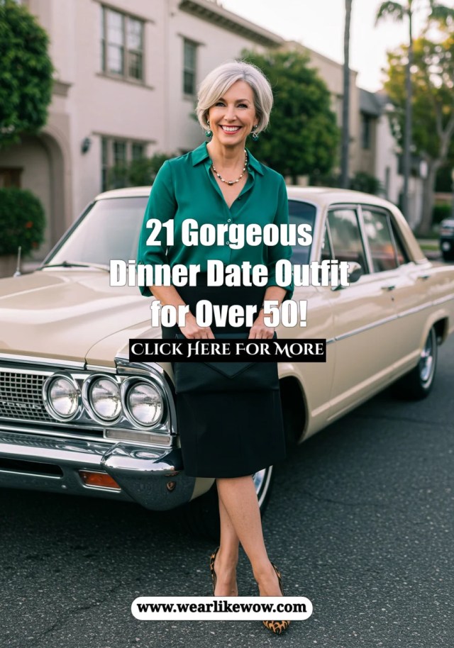 dinner date Outfit for over 50 5