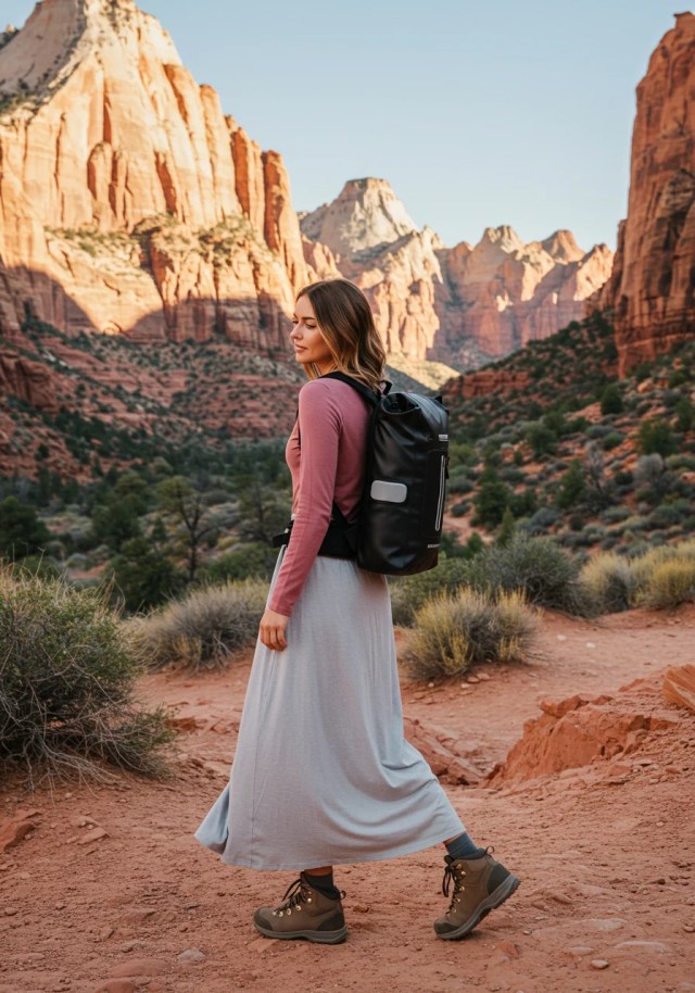 21 Best Summer Maxi Dresses with Sleeves That Are Light, Flowy & Flattering 16 image fx 14 31