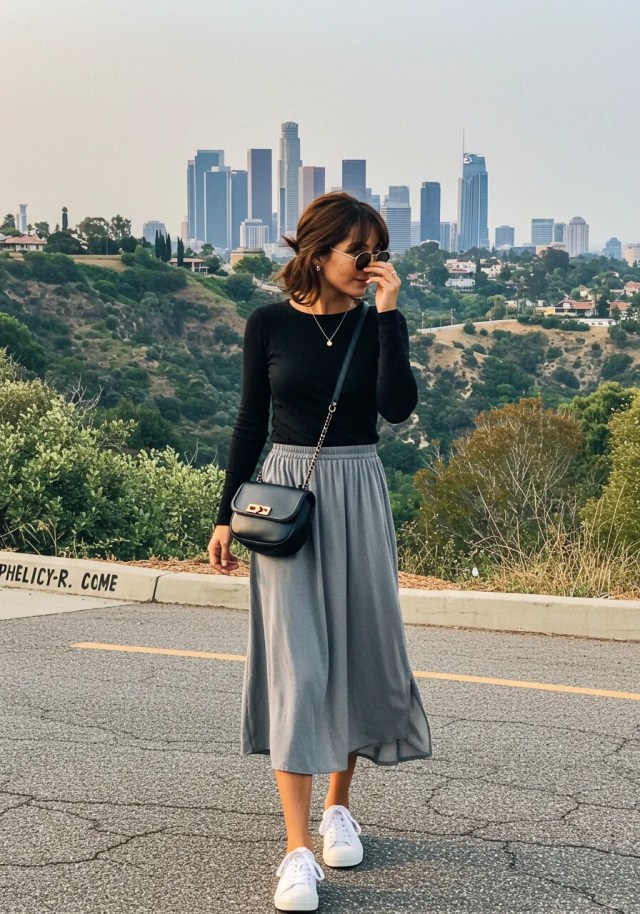 21 Best Summer Maxi Dresses with Sleeves That Are Light, Flowy & Flattering 21 image fx 19 21