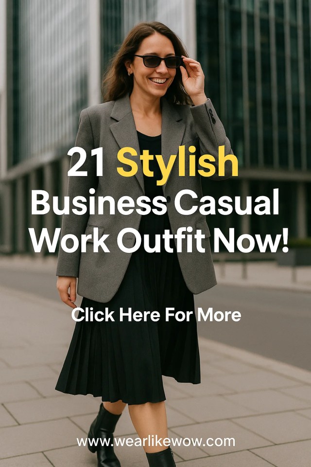 Business casual Work Outfit 10