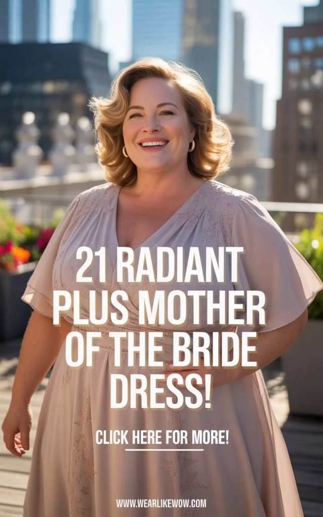 Plus size Mother of the Bride Dress 11 1