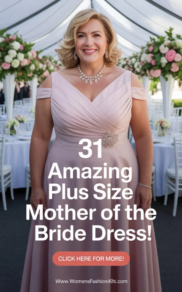 Plus size Mother of the Bride Dress 4 2
