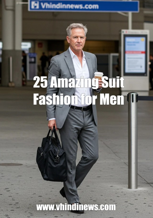 Suit for Men Over 50 12