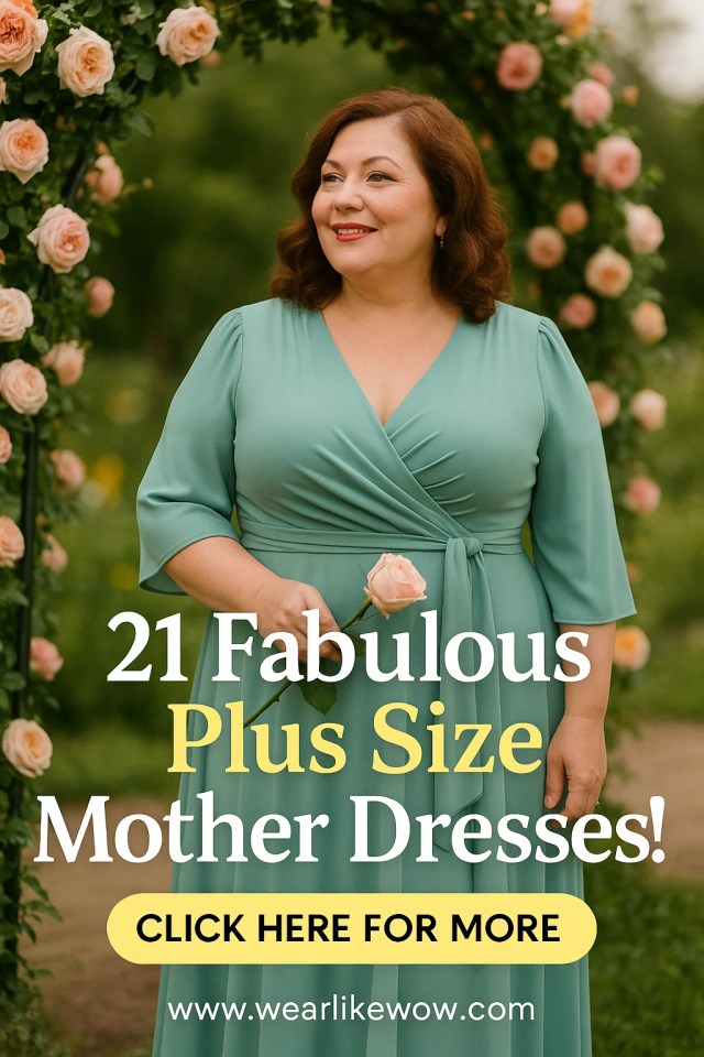 plus size Mother of the Bride Dress wear like wow 2