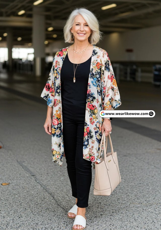 21 Chic Airport Outfit for Over 50 That Will Transform Your Travel Style – Booyah! 30 Airport Outfit for Women Over 50 Wear Like wow 21
