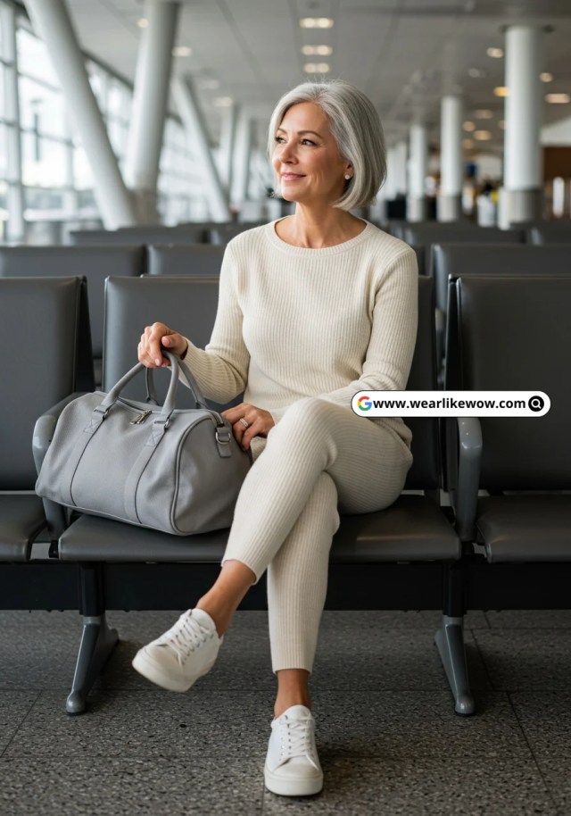 Airport Outfit for Women Over 50 Wear Like wow 6