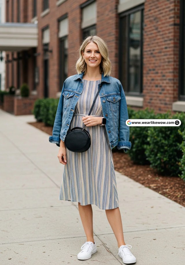 Business Casual Midi Dress: 21 Stunning & Effortless Outfit Ideas Women Swear By 18 Business Casua Midi Dress 11