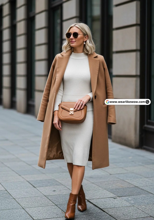 Business Casual Midi Dress: 21 Stunning & Effortless Outfit Ideas Women Swear By 24 Business Casua Midi Dress 5