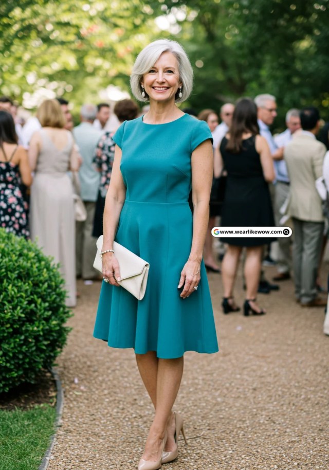 Cocktail Dress for Over 50 8