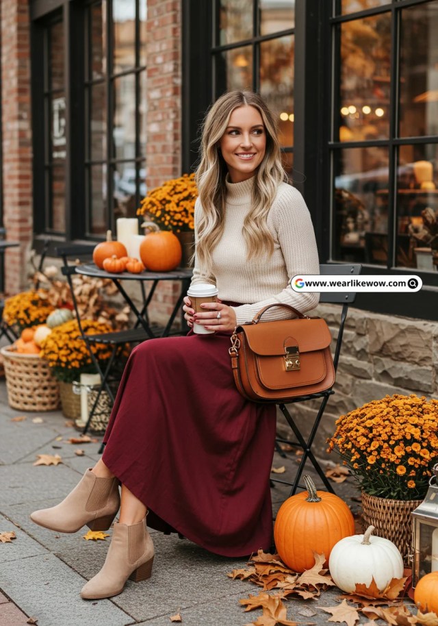 21 Effortless Fall Boho Outfits That Make You Look Chic and Stylish 22 Fall Boho Outfits 12