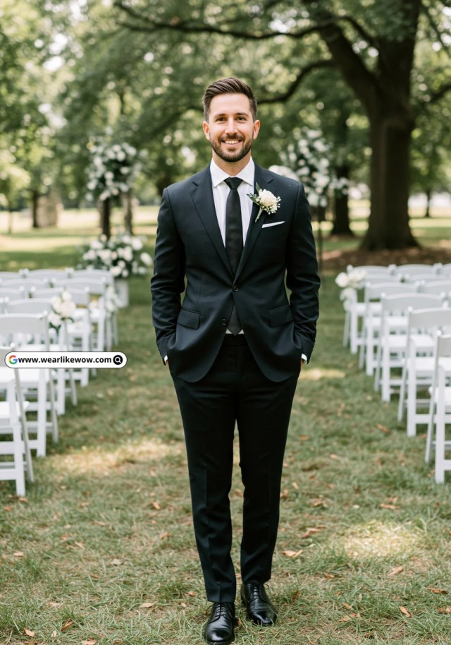 21 Stunning Groom Suit Ideas You’ll Regret Missing for Your Big Day 28 Groom Suit for Men 4