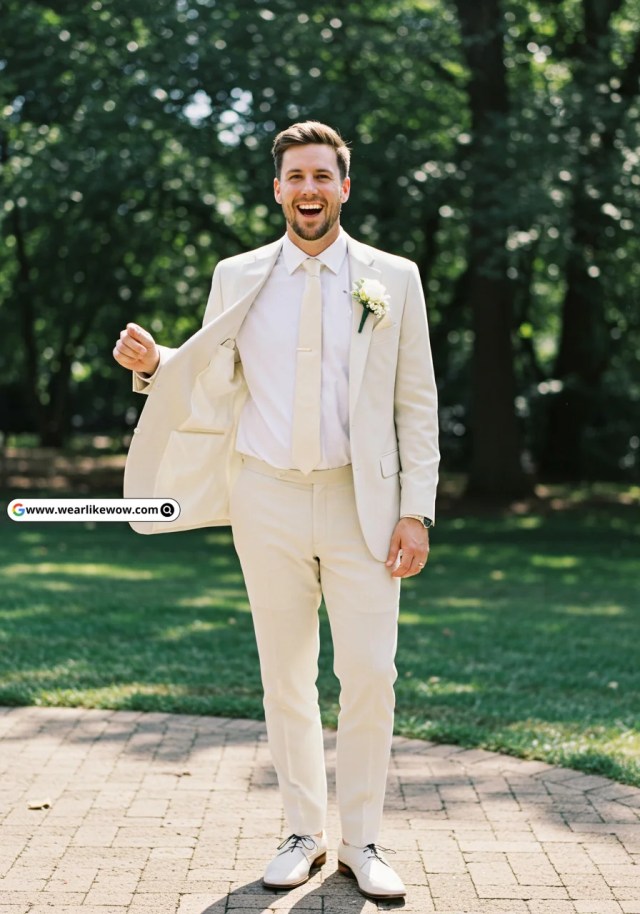 21 Stunning Groom Suit Ideas You’ll Regret Missing for Your Big Day 27 Groom Suit for Men 5