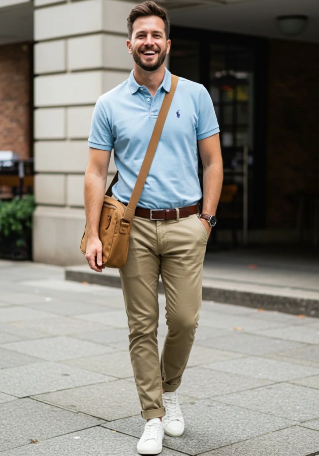 Khaki Pants Outfit Men