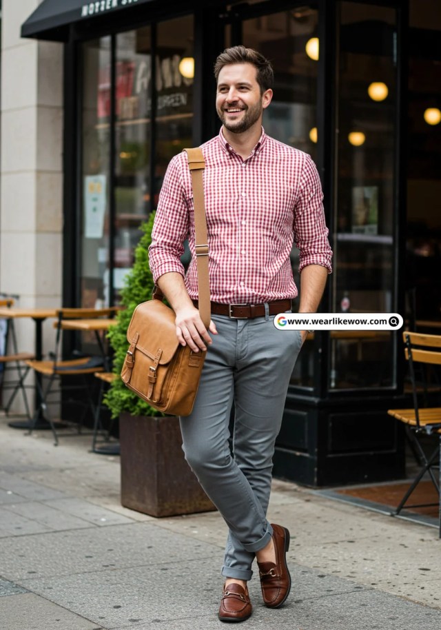 grey pants outfit 10
