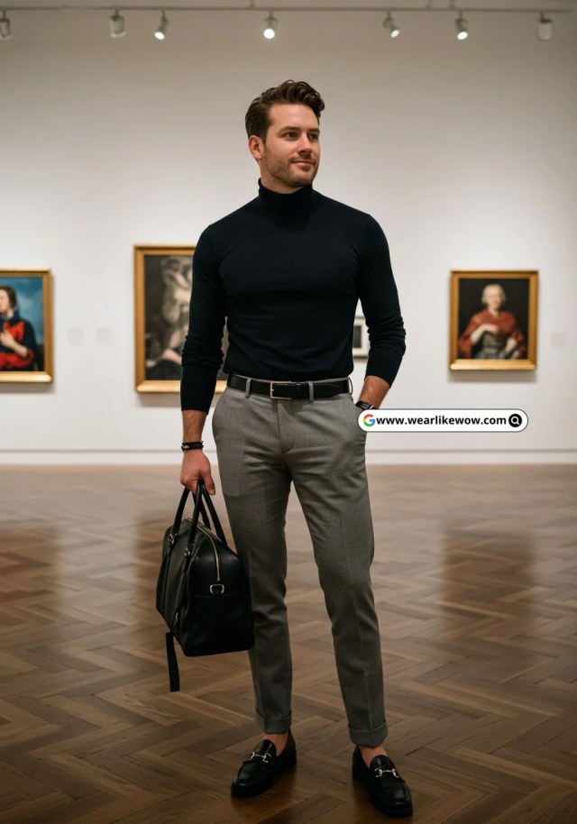 Grey Pants Outfit Men: 21 Stylish and Effortless Looks That Instantly Elevate Your Wardrobe 12 Grey Pants Outfit Men