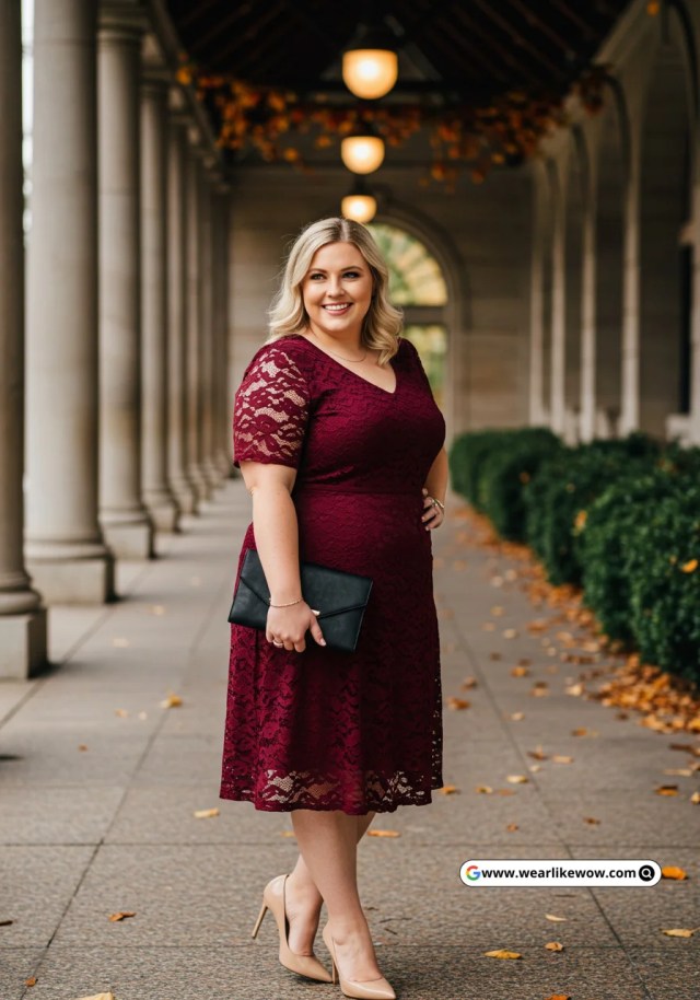 Plus size Mother of the Bride Dress