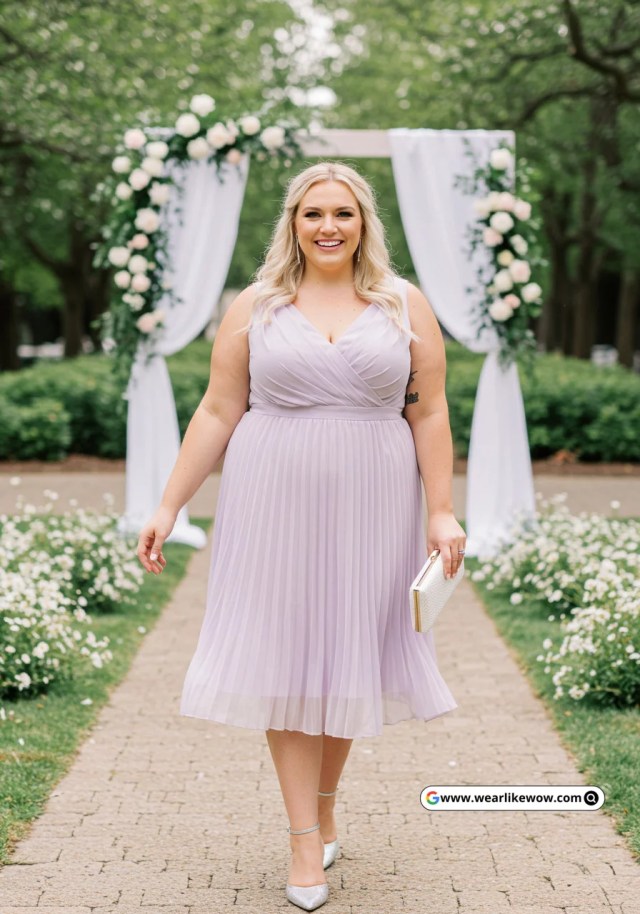 Plus size Mother of the Bride Dress