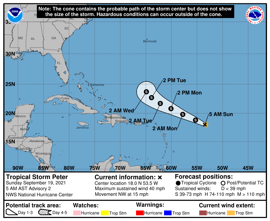 tropical storm peter forms with rose on the way on tropical storm peter projected path