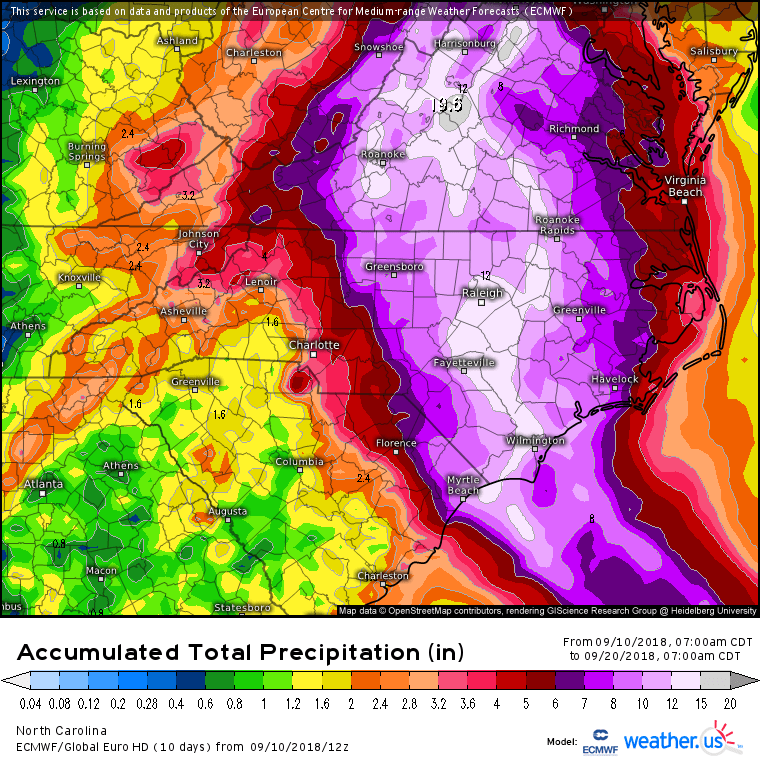 ECMWF Rainfa;;