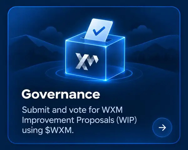 WeatherXM governance and WXM Improvement Proposals