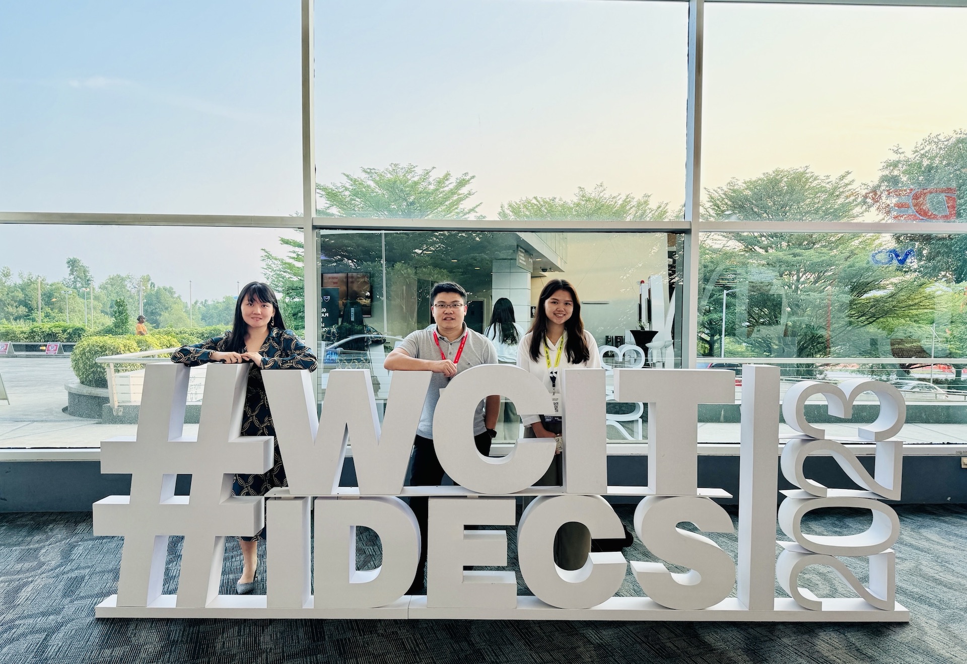 Weaver at the WCIT | IDECS 2023 at Sarawak Kuching