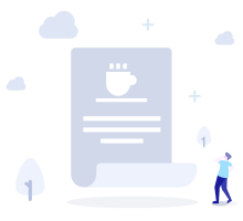 blank content background