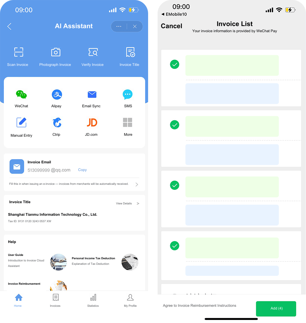 Intelligent Invoicing