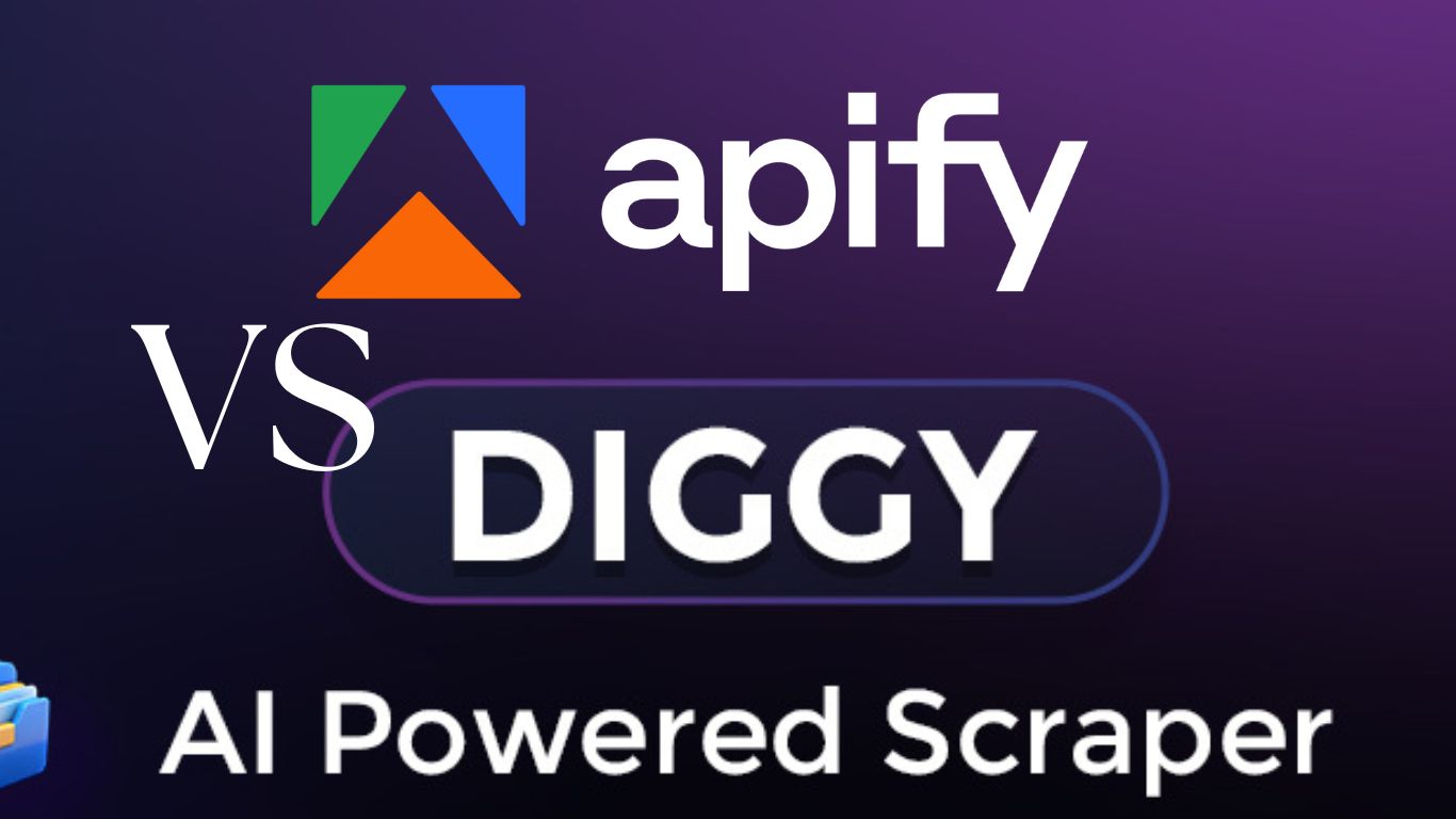 Diggy Miner AI vs. Apify
