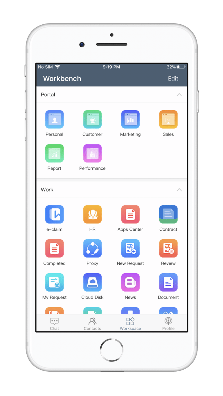 Access all applications in one place