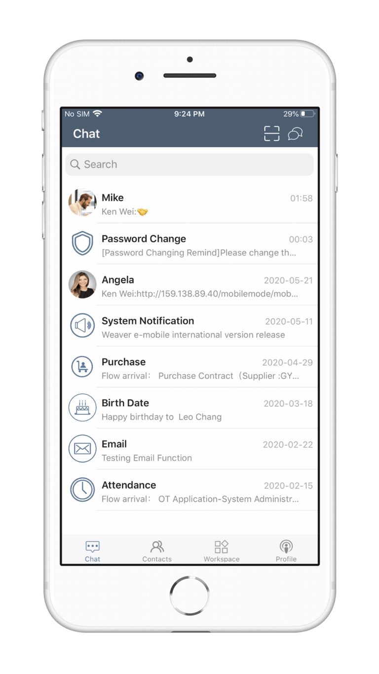 Read all message in message center