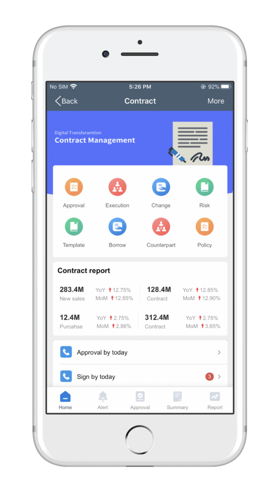 Manage your contracts in one place