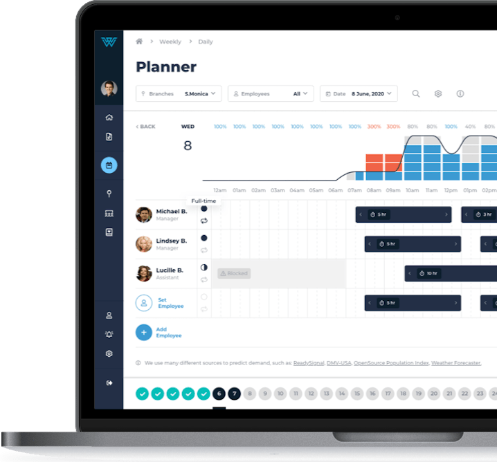 Workforce Scheduling Software Weave Workforce - Beautiful Mobile Abstract Backgrounds | Free Download
