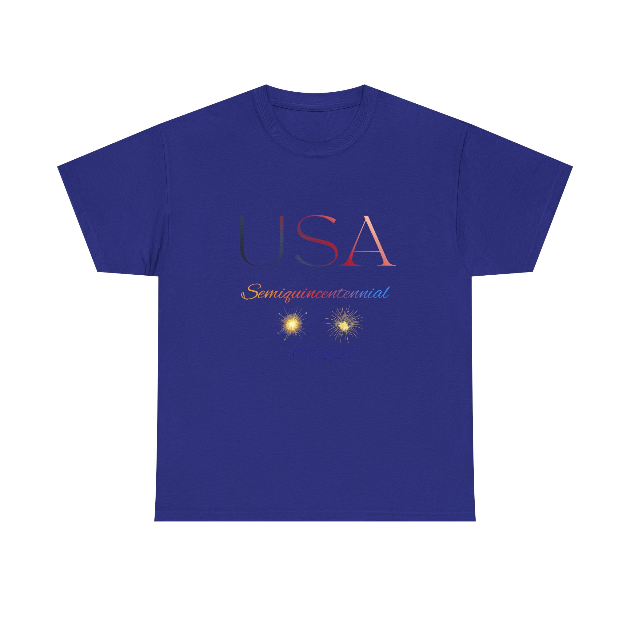 USA semiquincentennial Men's Tee — Patriotic Graphic T-Shirt