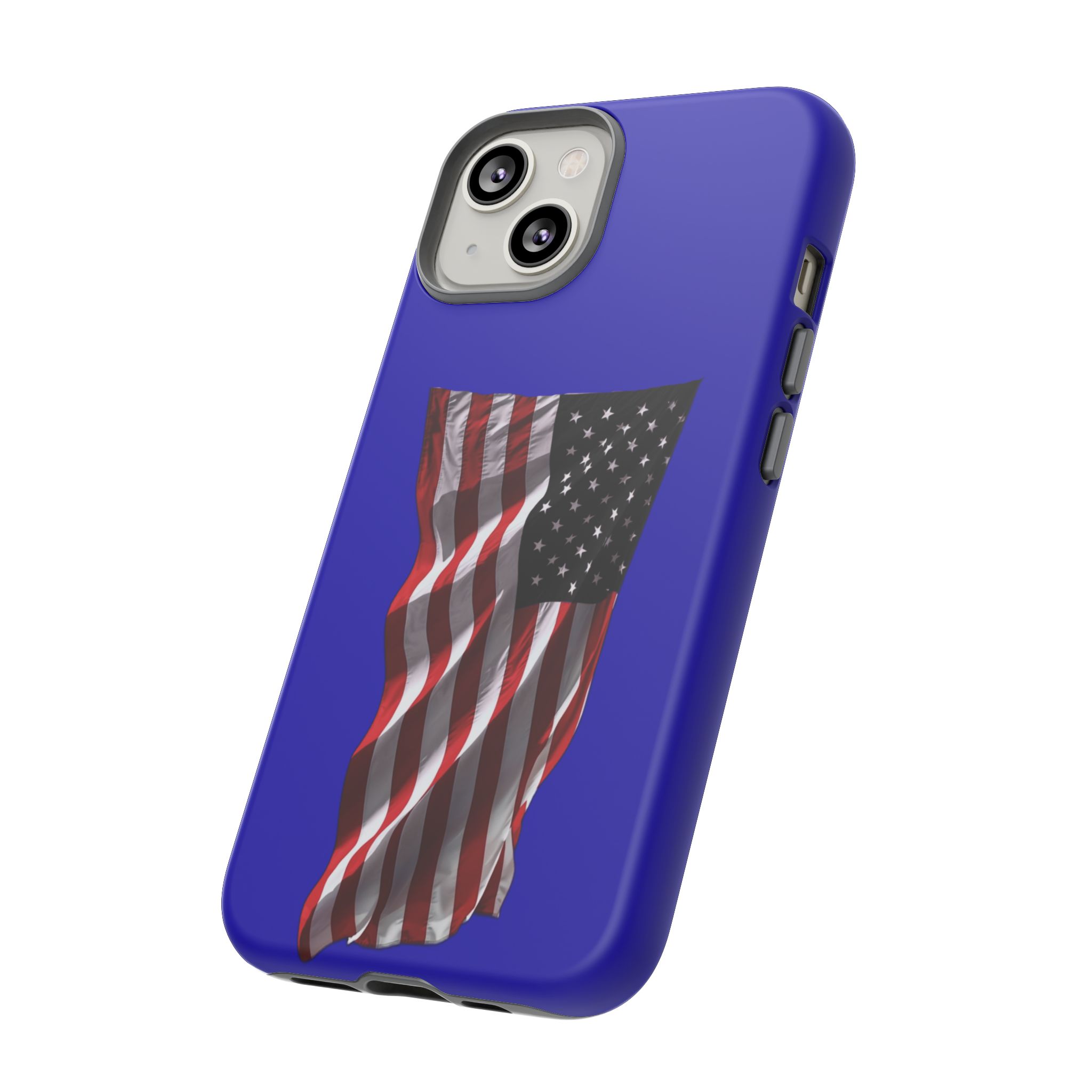 Waving American Flag Phone Case-BLUE