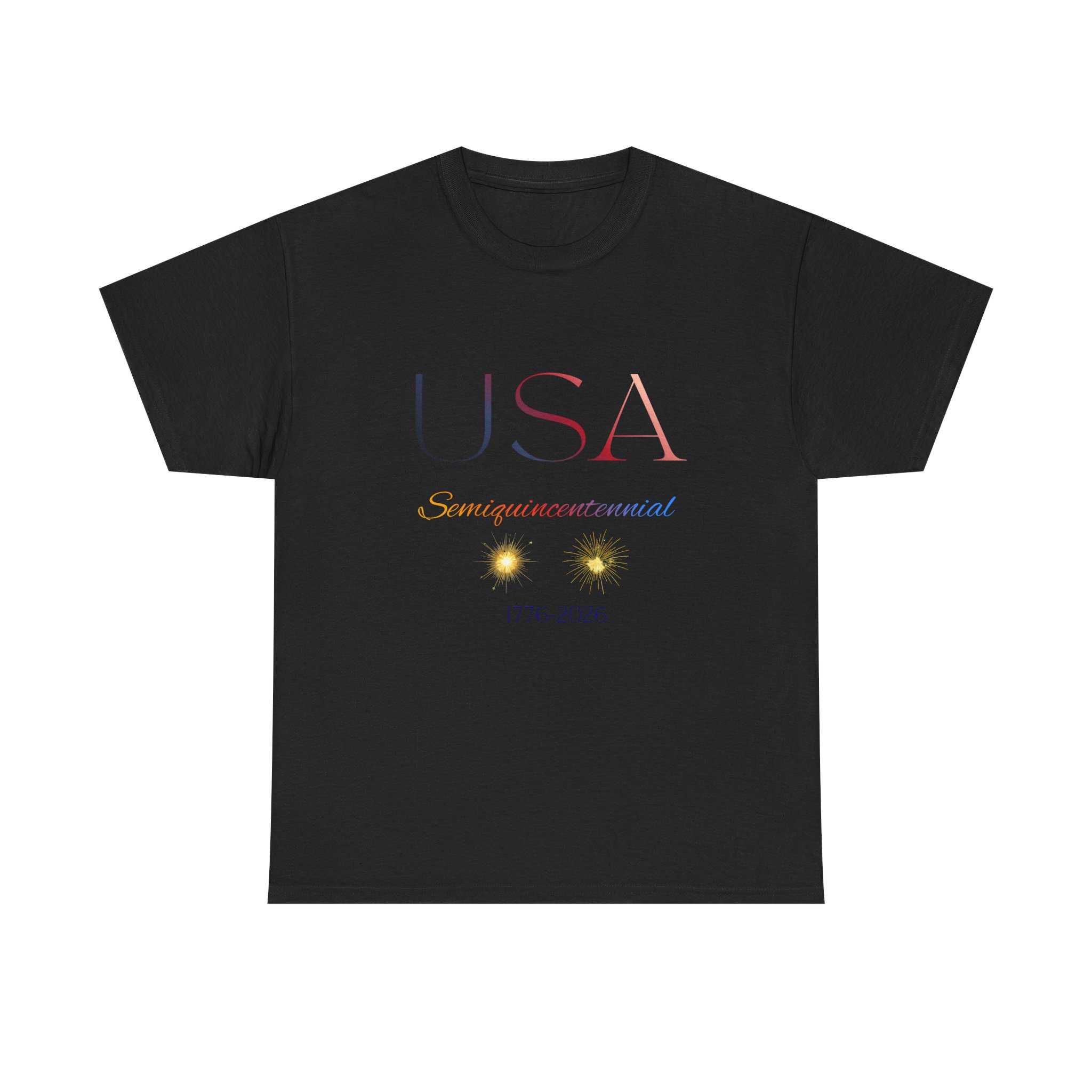 USA semiquincentennial Men's Tee — Patriotic Graphic T-Shirt