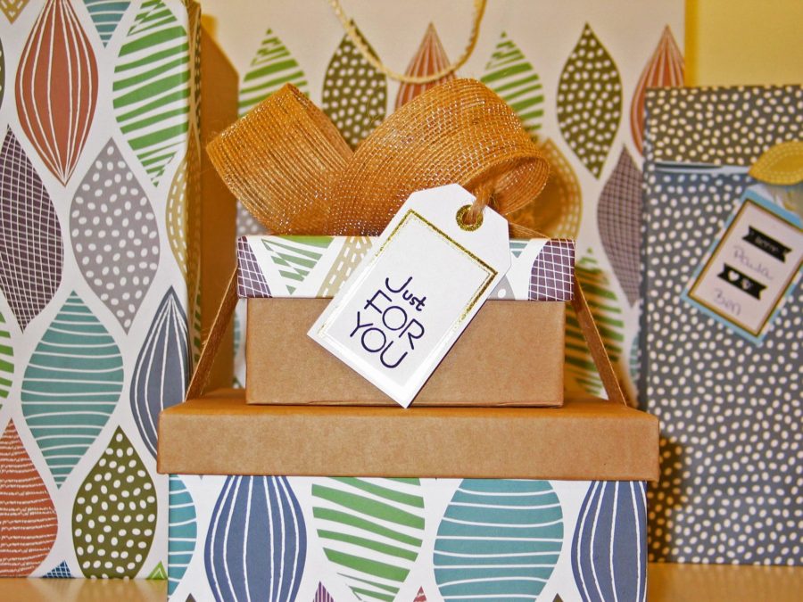 close up photo of gift boxes with greeting card: Best Free Packaging Design Software Online