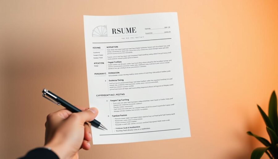 how to write a resume for a first job