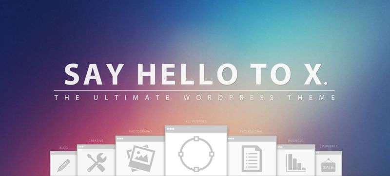 X Theme Review The Ultimate Wordpress Theme - High Quality Mountain Pattern - HD