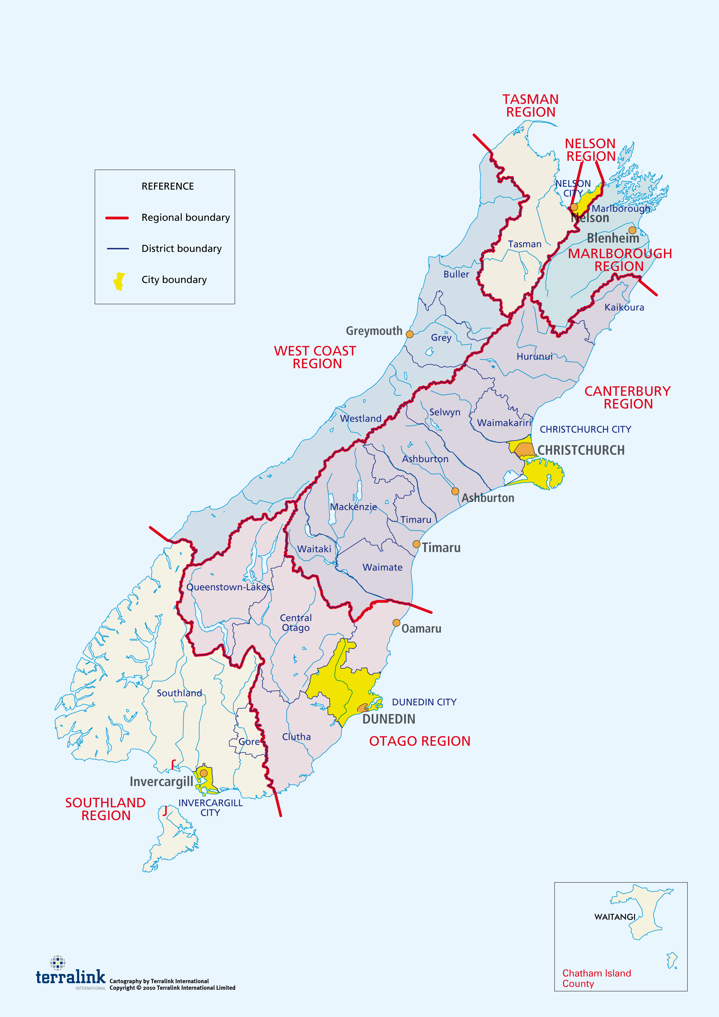Distrikty Na Nov M Z Landu Wikipedie South Island PNG.PNG