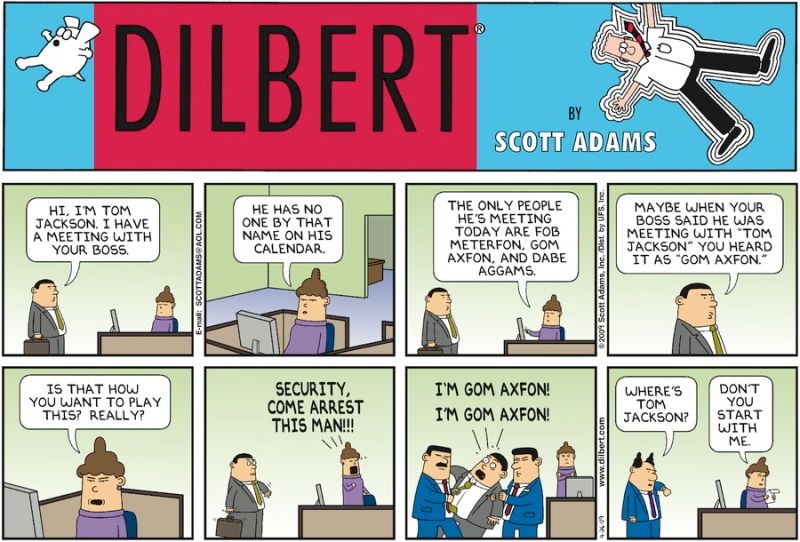 Comic Strip On 2009 04 29 Dilbert Viewer - Best Light Images in Mobile