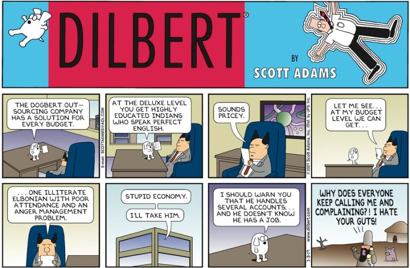 Dilbert Comics - Beautiful Abstract Pattern - Desktop